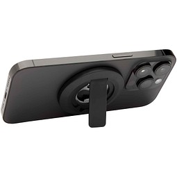 Ain Magnetische Smartphonehalterung aus recyceltem Kunststoff mit Flaschenöffner, schwarz