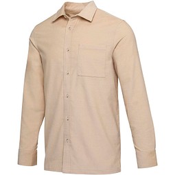 Alum 252 g/m² Hemd aus Cord Unisex, oatmeal, L