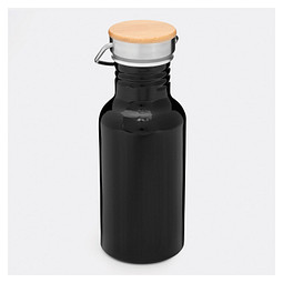Aluminium Trinkflasche ECO TRANSIT,schwarz