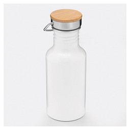 Aluminium Trinkflasche ECO TRANSIT,weiß