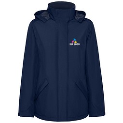 America wattierter Parka für Damen, Navy Blue, 2XL