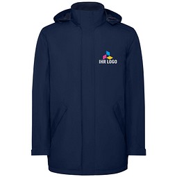 America wattierter Parka für Herren, Navy Blue, M