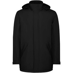 America wattierter Parka für Kinder, schwarz, 10