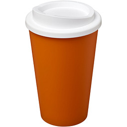 Americano® 350 ml Isolierbecher, orange/weiss