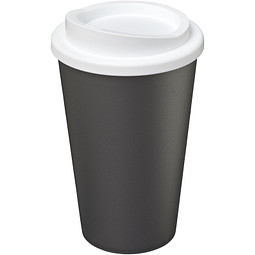 Americano® 350 ml Isolierbecher, silber/weiss