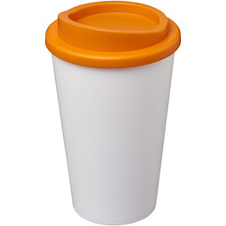 Americano® 350 ml Isolierbecher, weiss/orange