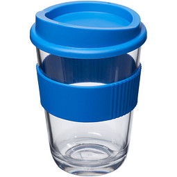 Americano Cortado Kaffeebecher mit Griff, 300 ml, mittelblau