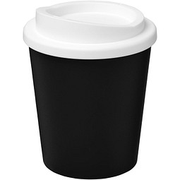 Americano Espresso Isolierbecher, 250 ml, schwarz,weiss