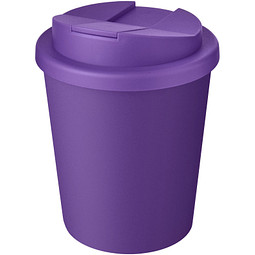 Americano® Espresso Eco 250 ml recycelter Isolierbecher mit auslaufsicherem Deckel, lila