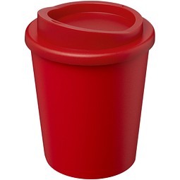 Americano® Espresso Eco 250 ml recycelter Isolierbecher, rot