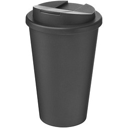 Americano® Renew 350 ml Isolierbecher mit auslaufsicherem Deckel, granitfarben