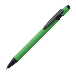 PENKO® Metall-Touch-Kugelschreiber Anacapa-Black, grün