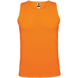 Andre Sport Top für Kinder, Fluor Orange, 5/6