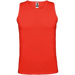 Andre Sport Top für Kinder, rot, 7/8