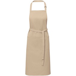 Andrea 240 g/m² Schürze mit verstellbarem Nackenband, Oatmeal