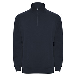 Aneto Pullover mit Viertelreißverschluss, Navy Blue, L