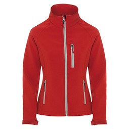 Antartida Softshelljacke für Damen, rot, 2XL