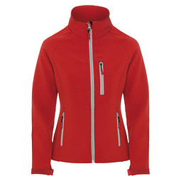 Antartida Softshelljacke für Damen, rot, S