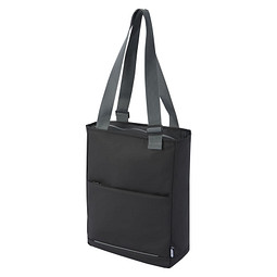 Aqua wasserabweisende 14 Laptop-Tragetasche aus GRS Recyclingmaterial 14 L, schwarz