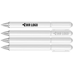 uma® Metall-Kugelschreiber ARC, weiß