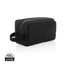 Armond AWARE™ RPET Kosmetiktasche, schwarz
