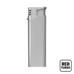 Atomic F2 Turbo Feuerzeug, silber