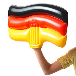 Aufblasbare Winkeflagge Deutschland
