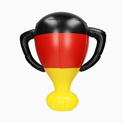 Aufblasbarer Pokal Deutschland, Deutschland-Farben