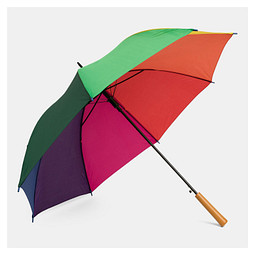 Automatik-Stockschirm LIMBO,regenbogen