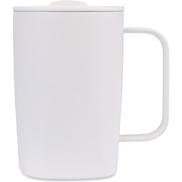 Aviana™ Rowan RCS recycelter Becher 450ml, weiß