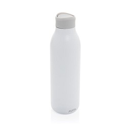 Avira Alok 600ml Wasserflasche aus RCS rec. 360 Stahl, weiß