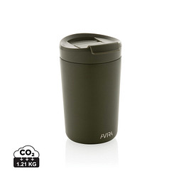 Avira Alya RCS recycelter Stainless-Steel Becher 300ml, grün
