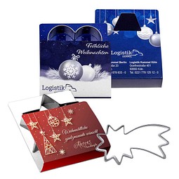 Backförmchen Single-Pack, Weihnachten, Komet, 1-seit. Druck