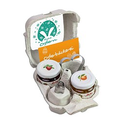 Backset mit Herz, Ostern, 1-seit. Druck