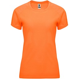 Bahrain Sport T-Shirt für Damen, Fluor Orange, L