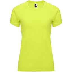 Bahrain Sport T-Shirt für Damen, Fluor Yellow, L