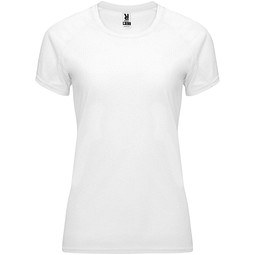 Bahrain Sport T-Shirt für Damen, weiss, M
