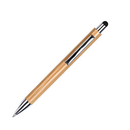 LANCE® Bambus-Touch-Kugelschreiber Sapporo, schwarz