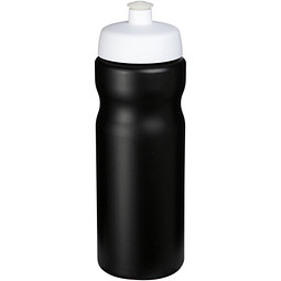 Baseline Plus Sportflasche, 650 ml, schwarz,weiss