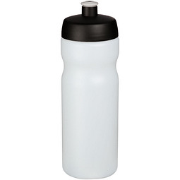 Baseline Plus Sportflasche, 650 ml, transparent,schwarz