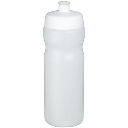 Baseline Plus Sportflasche, 650 ml, transparent,weiss