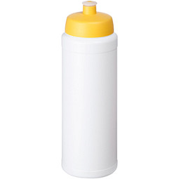 Baseline Plus Flasche mit Sportdeckel, 750 ml, weiss,gelb