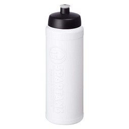 Baseline Rise 750 ml Sportflasche, weiß / schwarz