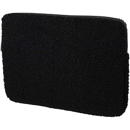 Bear 13 GRS-recycelte Sherpa Laptophülle 2 L, schwarz