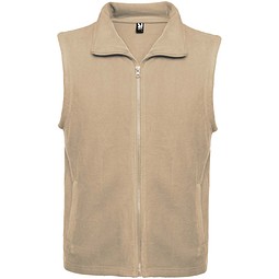 Bellagio Fleece Bodywarmer Unisex, sand meliert, L