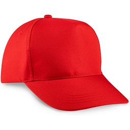 BENEDICT. Kappe aus recyceltem Polyester (100% rPET), Rot
