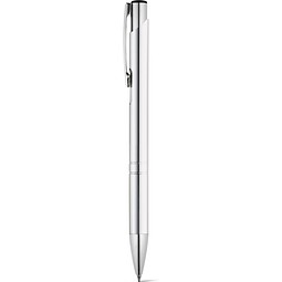 BETA. Aluminium-Kugelschreiber mit Clip, Silber
