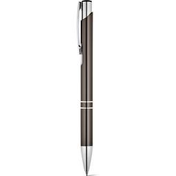 BETA BK. Aluminium-Kugelschreiber mit Clip, Gewehrmetall