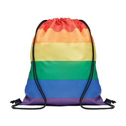 Beutel mit Kordelzug RPET BOW, Multicolour