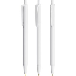 BIC® Clic Stic Kugelschreiber Weiß Blaue Tinte